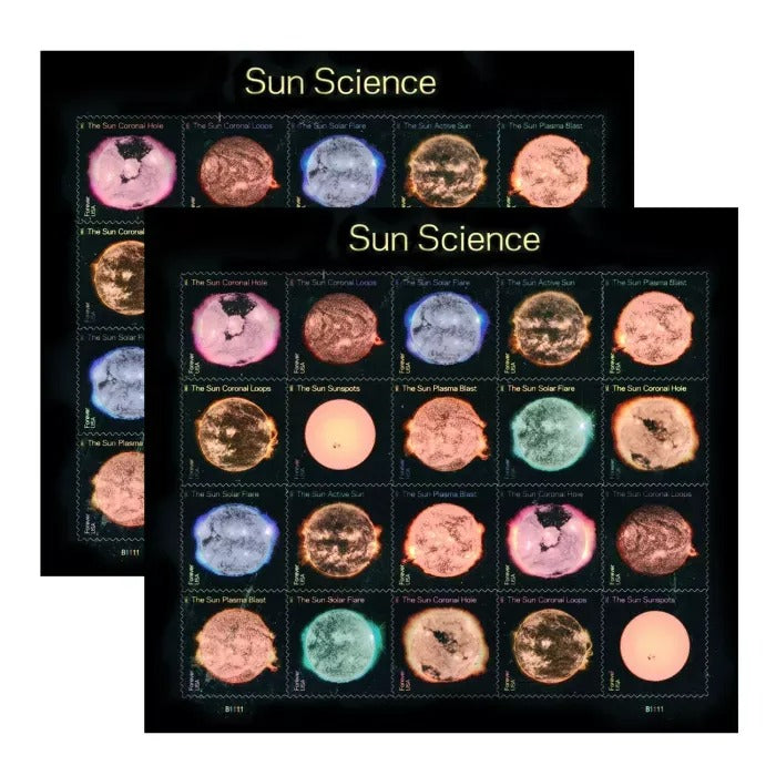 Sun Science 2021 USPS Stamps ��� All Brand New Forever Stamps i