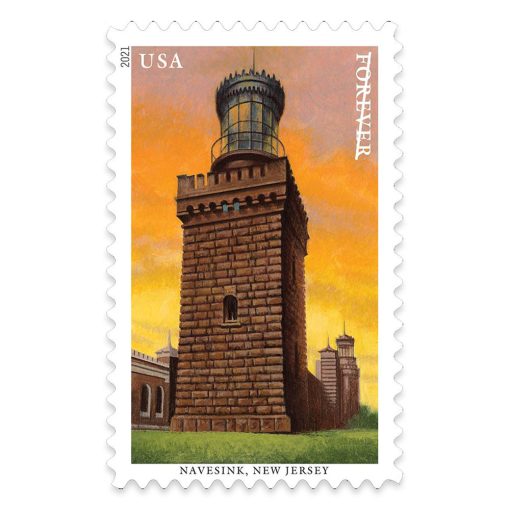 Mid Atlantic Lighthouse 2021 USPS Stamps