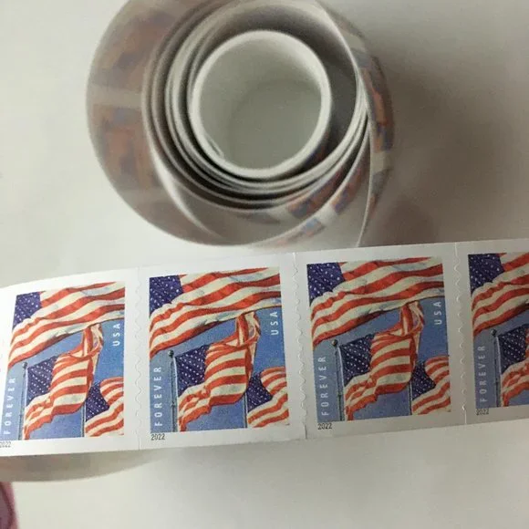 2022 US Flags USPS Stamps image 6