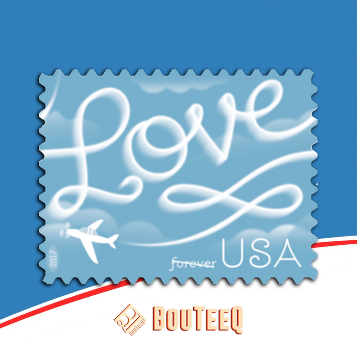 Love Skywriting 2017 USPS Stamps ��� All Brand New Forever Stamps i