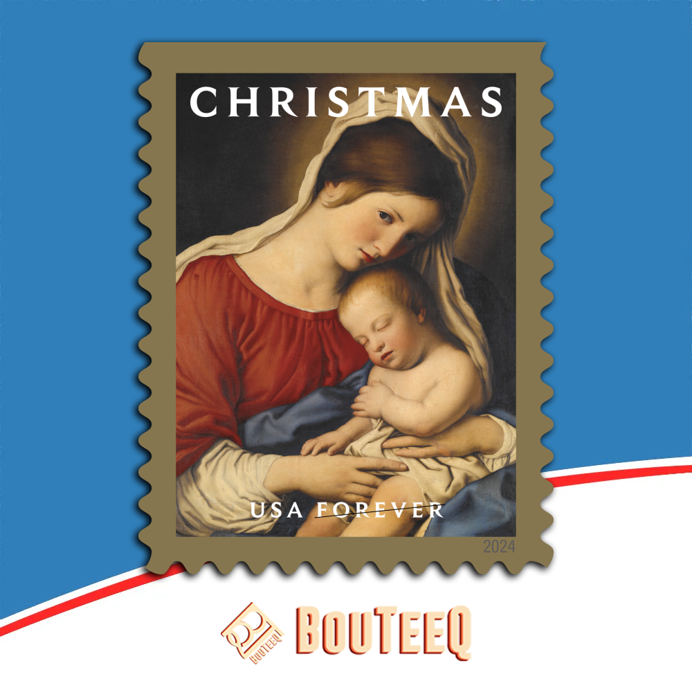 Christmas Madonna and Child 2024 USPS Stamps ��� All Brand New Forever Stamps i