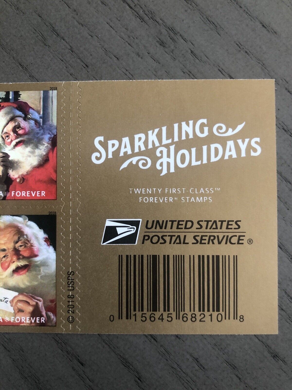 Sparkling Holiday 2018 USPS Stamps ��� All Brand New Forever Stamps im