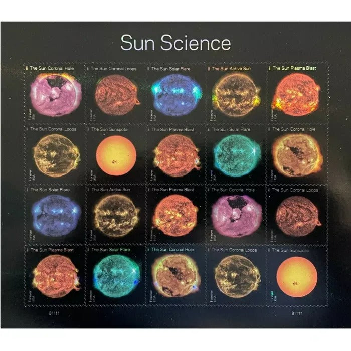 Sun Science 2021 USPS Stamps ��� All Brand New Forever Stamps i