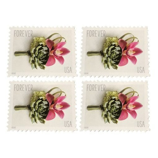 Contemporary Boutonniere 2020 USPS Stamps ��� All Brand New Forever Stamps i