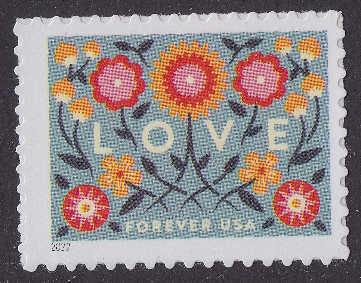 Love 2022 USPS Stamps ��� All Brand New Forever Stamps i