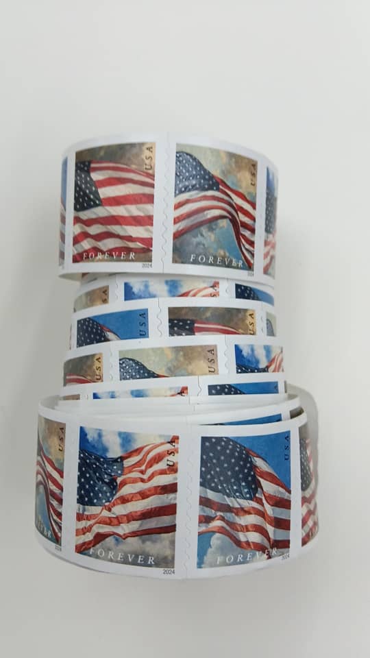 2024 US Flags USPS Stamps Brand New Free Shipping image 6