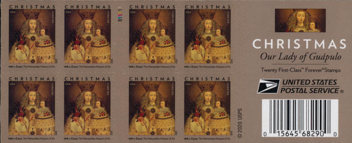 Our Lady Of Guapulo 2020 USPS Stamps ��� All Brand New Forever Stamps i