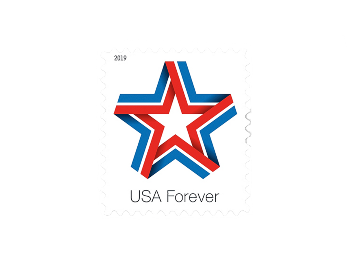 Star Ribbon 2019 USPS Stamps ��� All Brand New Forever Stamps i