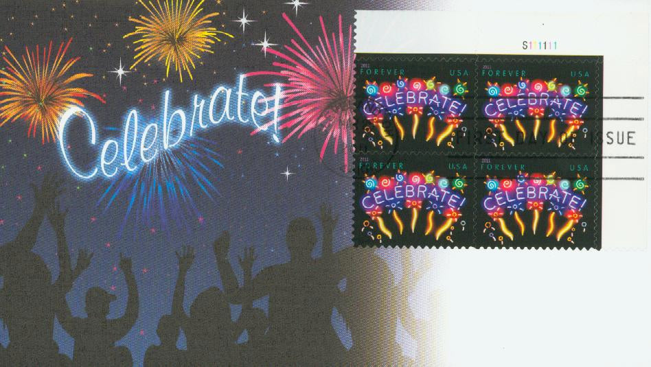 Celebrate 2011 USPS Stamps