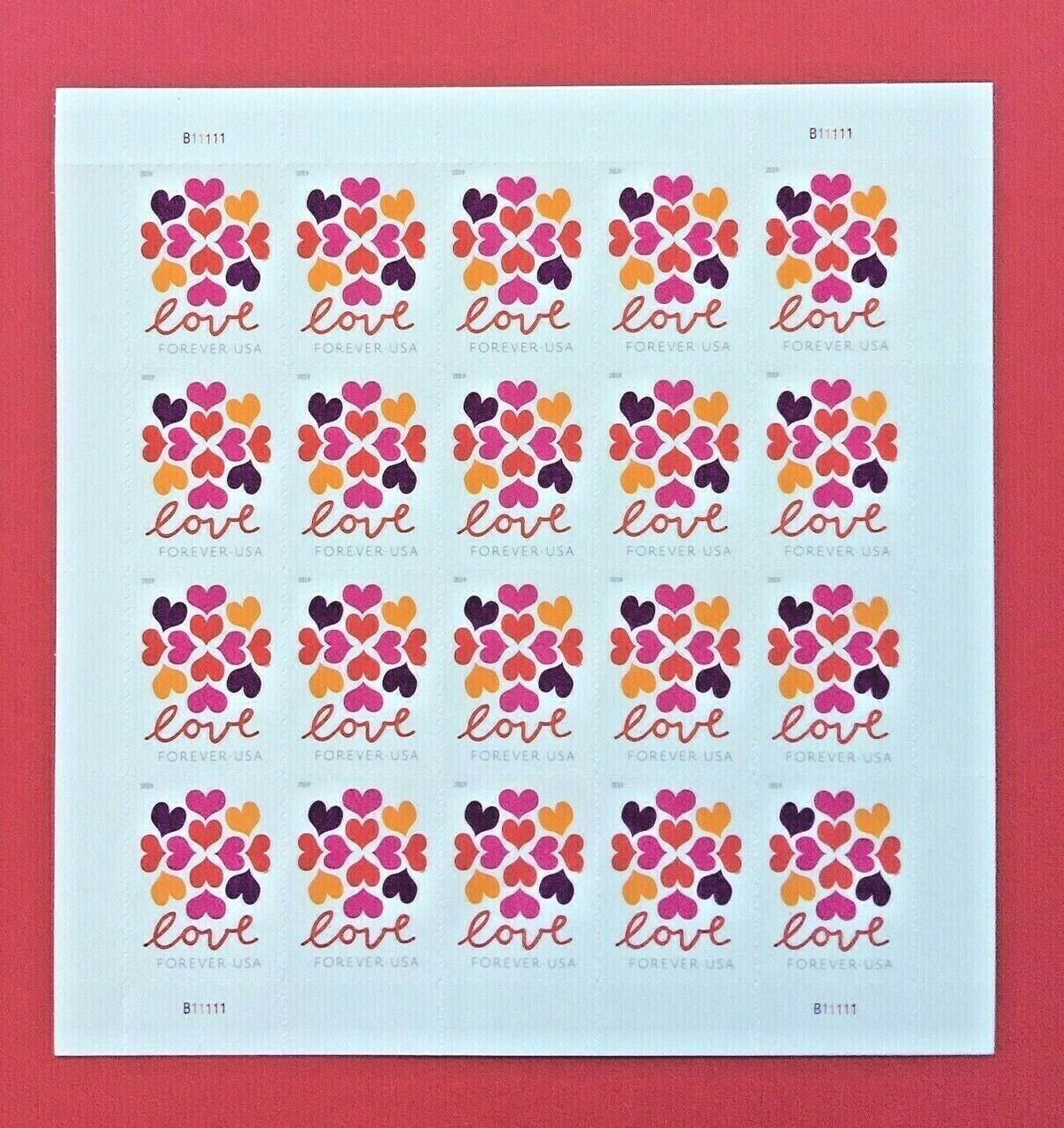 Love 2019 USPS Stamps ��� All Brand New Forever Stamps i