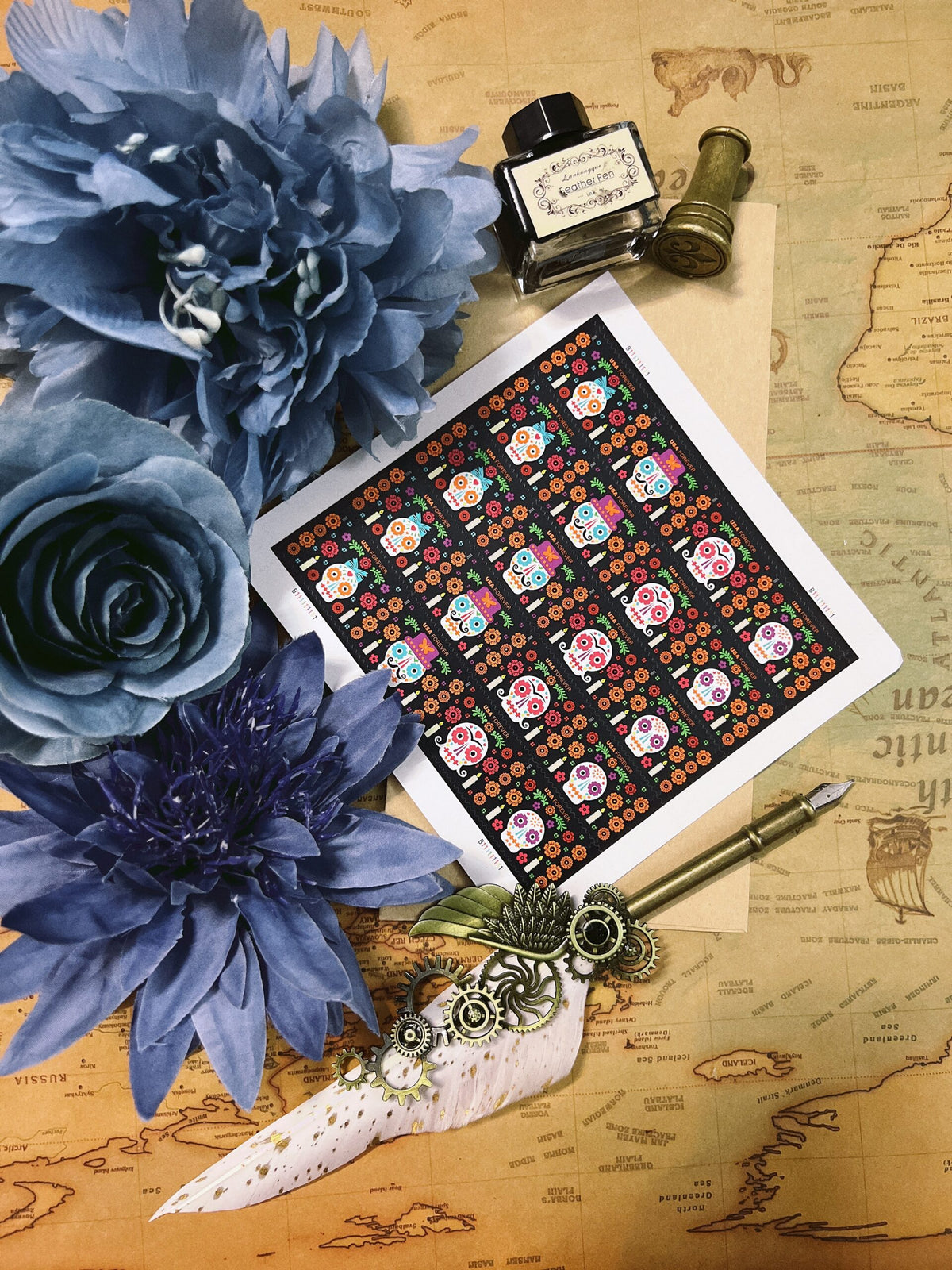 Day of the Dead 2021 USPS Stamps