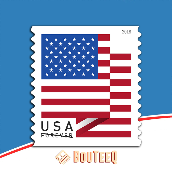 2018 US Flags USPS Stamps image 0