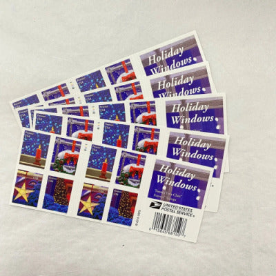 Holiday Windows 2016 USPS Stamps