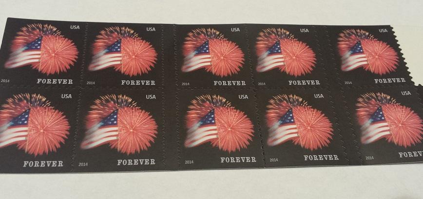 Star-Spangled Banner 2014 USPS Stamps ��� All Brand New Forever Stamps i