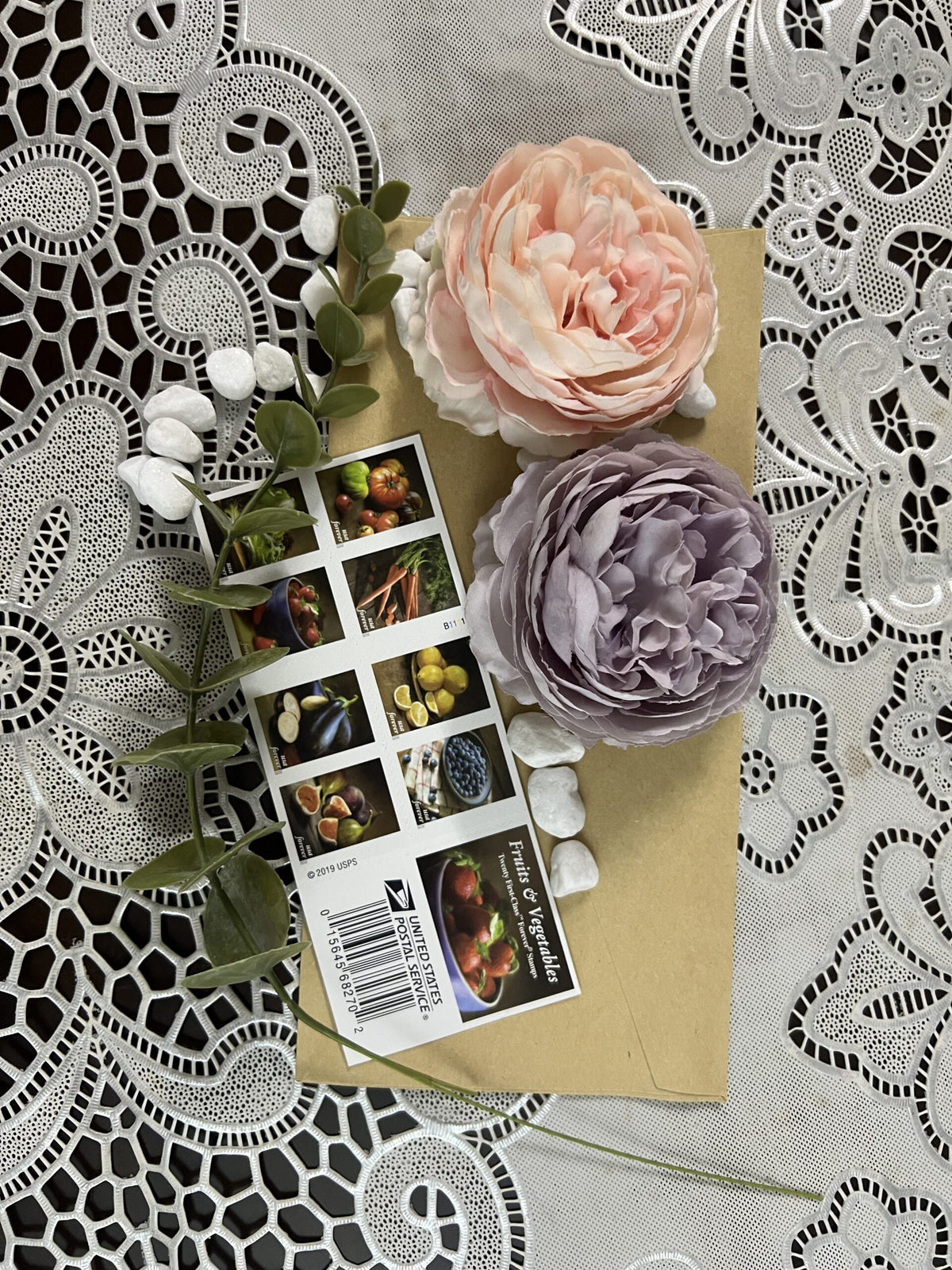 Fruits And Vegetables 2019 USPS Stamps