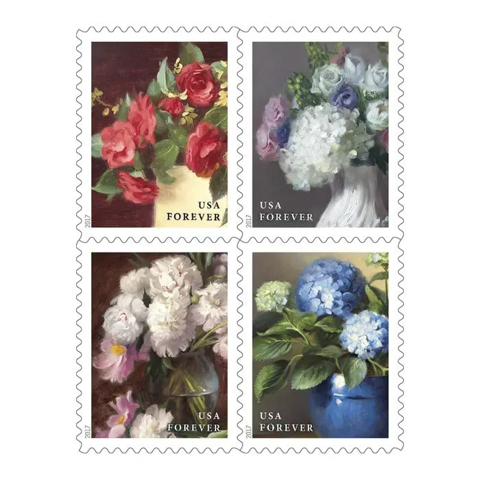 Garden Flowers 2017 USPS Stamps ��� All Brand New Forever Stamps i