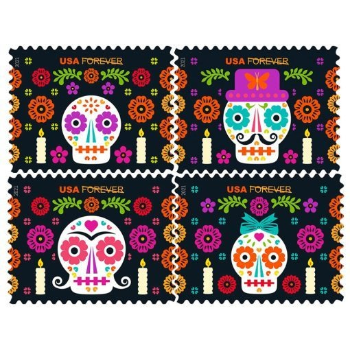 Day of the Dead 2021 USPS Stamps
