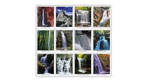Waterfalls 2023 USPS Stamps ��� All Brand New Forever Stamps i
