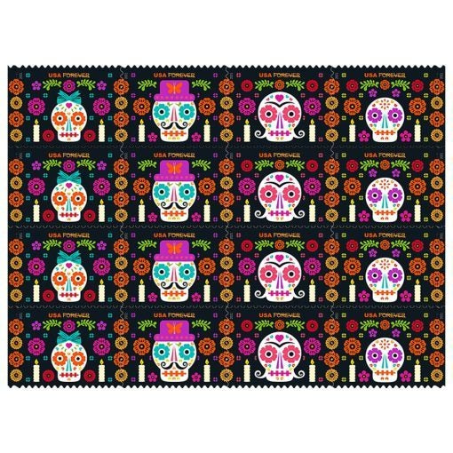 Day of the Dead 2021 USPS Stamps