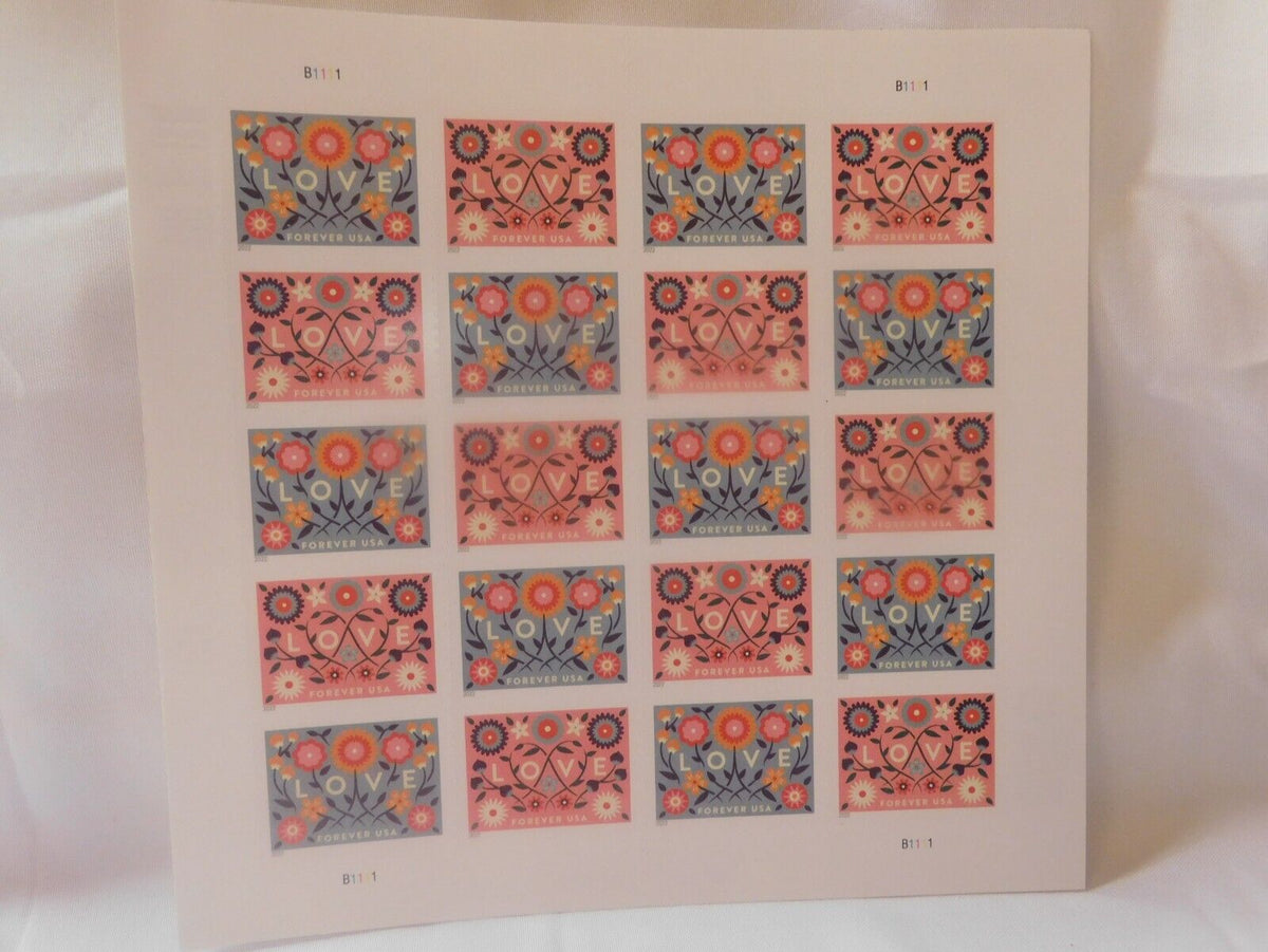Love 2022 USPS Stamps ��� All Brand New Forever Stamps im