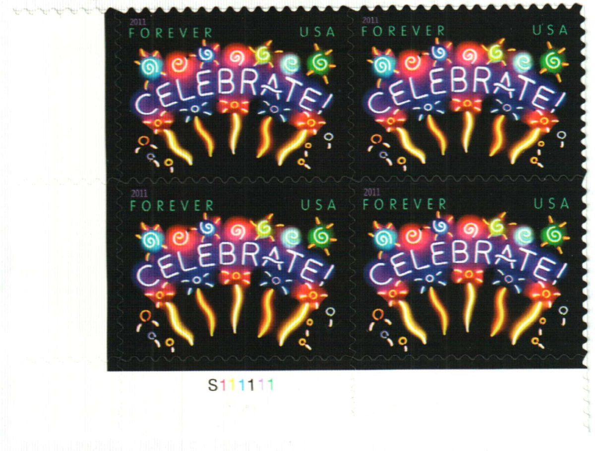 Celebrate 2011 USPS Stamps