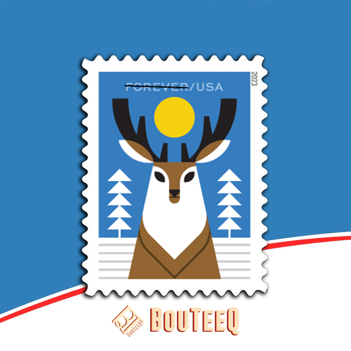 Winter Woodland Animals 2023 USPS Stamps ��� All Brand New Forever Stamps i