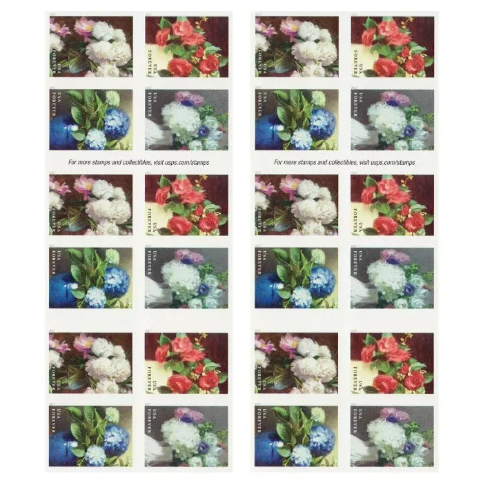 Garden Flowers 2017 USPS Stamps ��� All Brand New Forever Stamps i