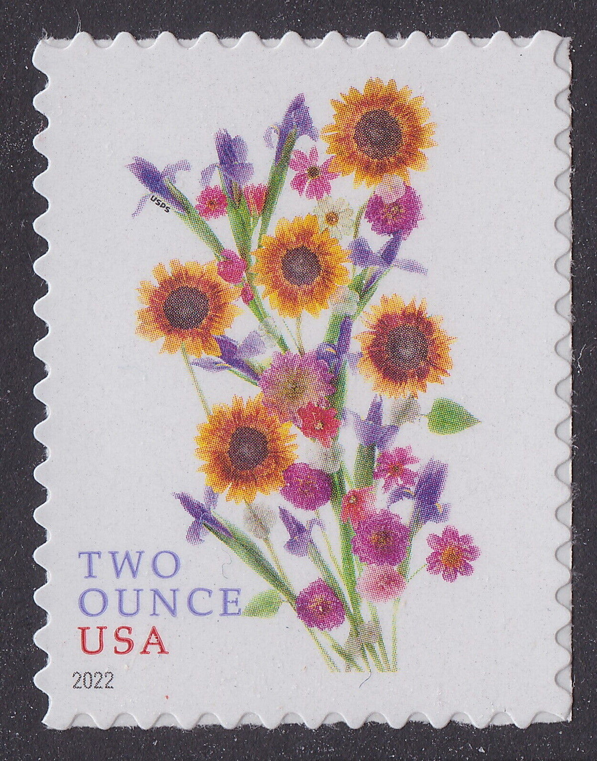 Sunflower Bouquet 2022 USPS Stamps ��� All Brand New Forever Stamps im
