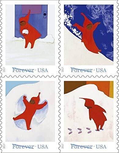 Snowy Day 2017 USPS Stamps