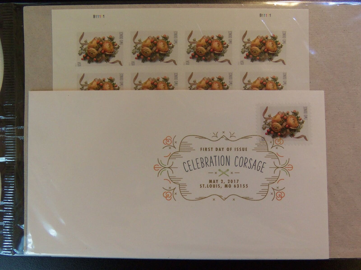 Celebration Corsage 2017 USPS Stamps ��� All Brand New Forever Stamps im