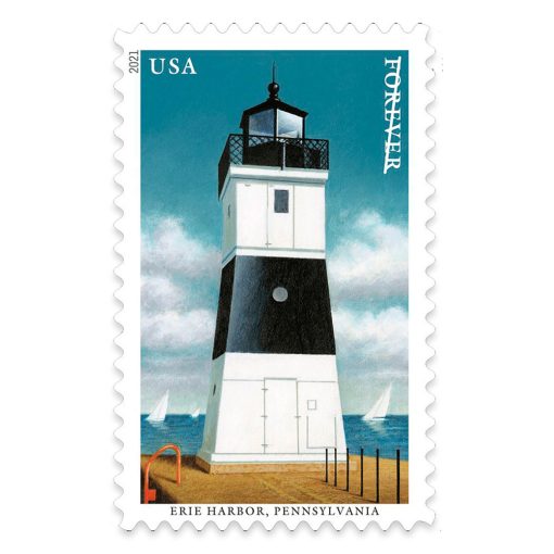 Mid Atlantic Lighthouse 2021 USPS Stamps