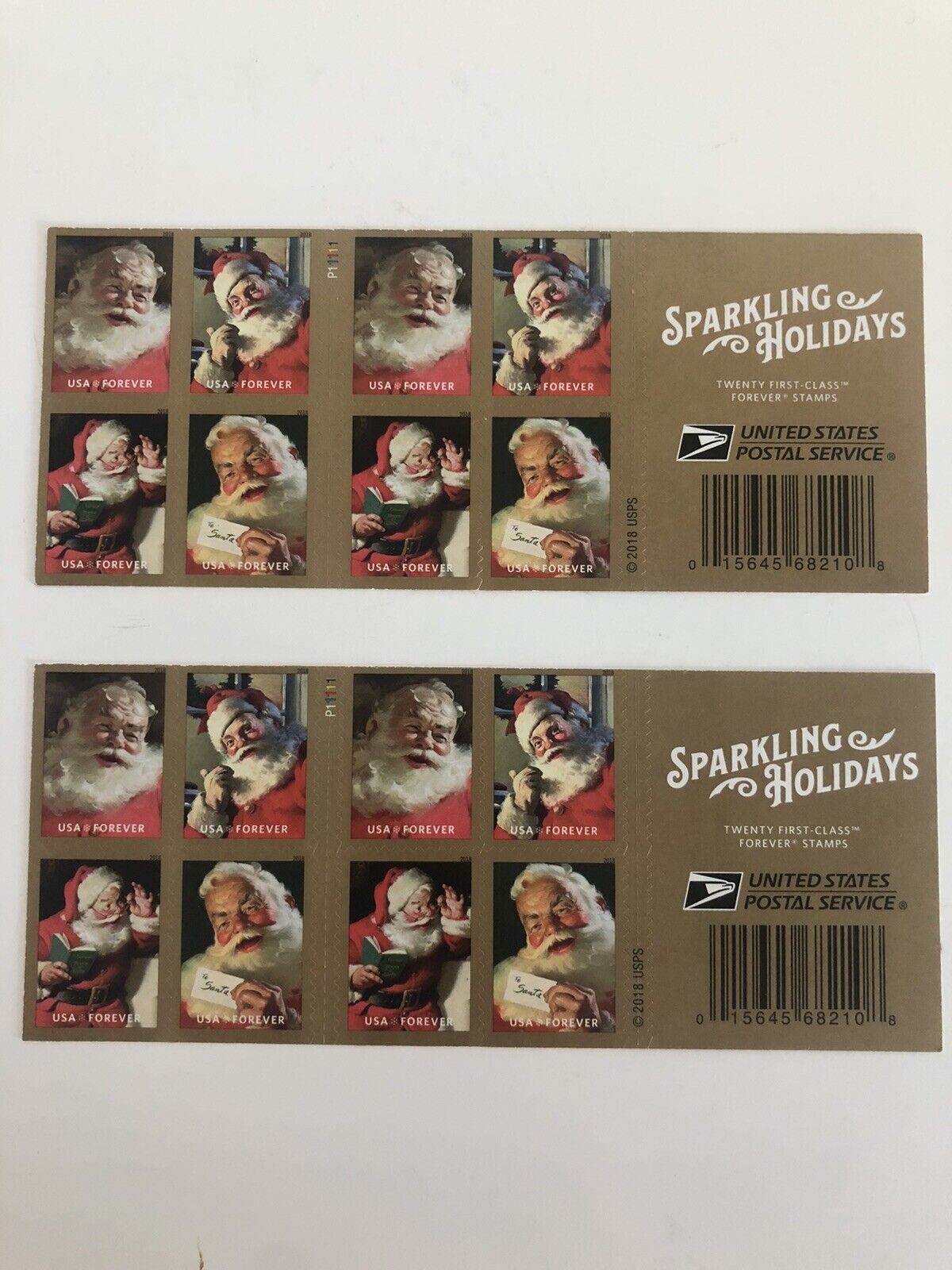 Sparkling Holiday 2018 USPS Stamps ��� All Brand New Forever Stamps im
