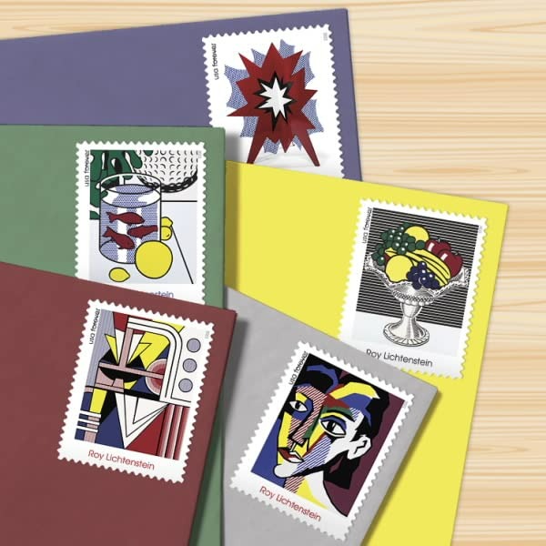 Roy Lichtenstein 2023 USPS Stamps