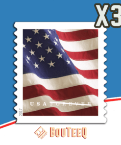 2017 US Flag - 3 Coils of Roll