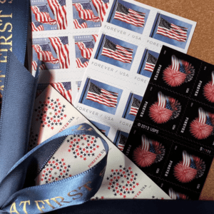 US Flag Stamps