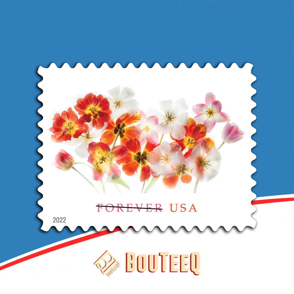Tulips 2022 USPS Stamps â€“ All Brand New Forever Stamps
